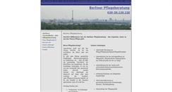 Desktop Screenshot of berliner-pflegeberatung.de